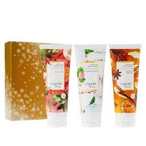 Nakery Beauty Three Piece Holiday Spirits Body Butter NIB